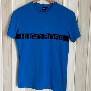 Hugo Boss Blue Short Sleeve Tee